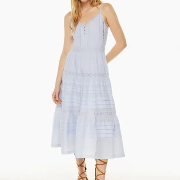 Aritzia Little Moon CORI DRESS Size XS Cruise Blue - Picture 1 of 4